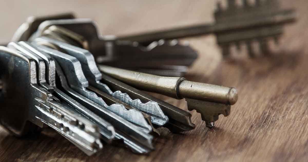 Bunch of different keys